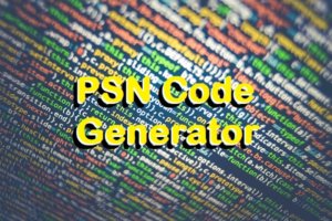 PSN Code Generator